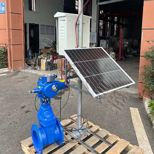 都兰皓久 Z945X-16Q免布线太阳能电动闸阀 农业灌溉 支持远程智能控制